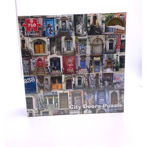 City Doors Puzzle 750 Pieces - New - Re-marks